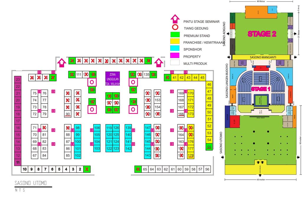 Stand Expo Properti Murah di Pesta Wirausaha TDA Nasional 2015