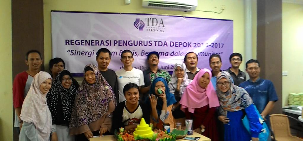 Serah Terima Jabatan Kepengurusan TDA Depok
