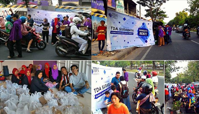 Liputan TDA Surabaya "Berbagi Itu Indah"