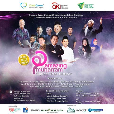 1 November 2015 Amazing Muharram - Komunitas Cinta Qur'an