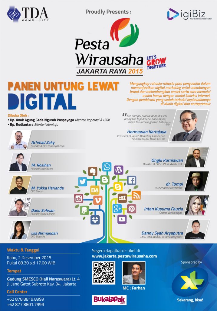 2 Desember 2015 Pesta Wirausaha Jakarta Raya