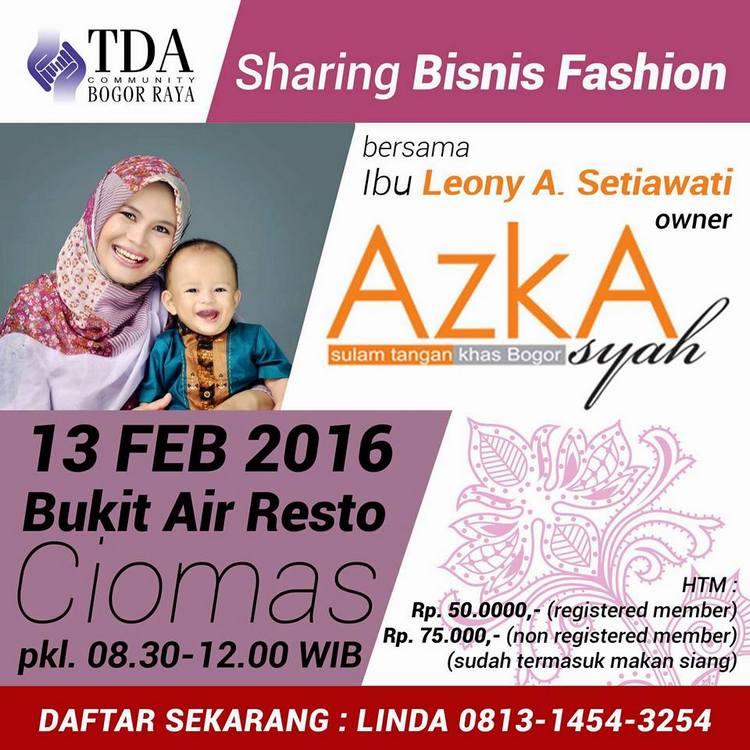 TDA Sharing Fashion Azkasyah