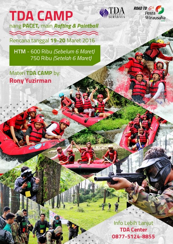 19 - 20 Maret 2016  TDA CAMP "Have Fun Together" - TDA Surabaya Forum