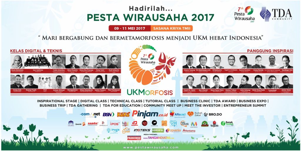 Pesta Wirausaha Nasional 2017, Metamorfosis UKM Indonesia (Press Release)