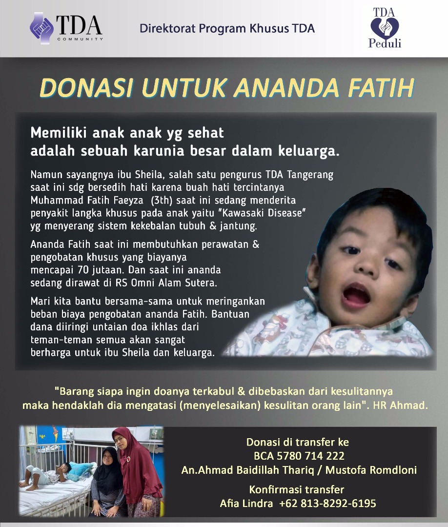 TDA Peduli - Muhammad Fatih Faeyza
