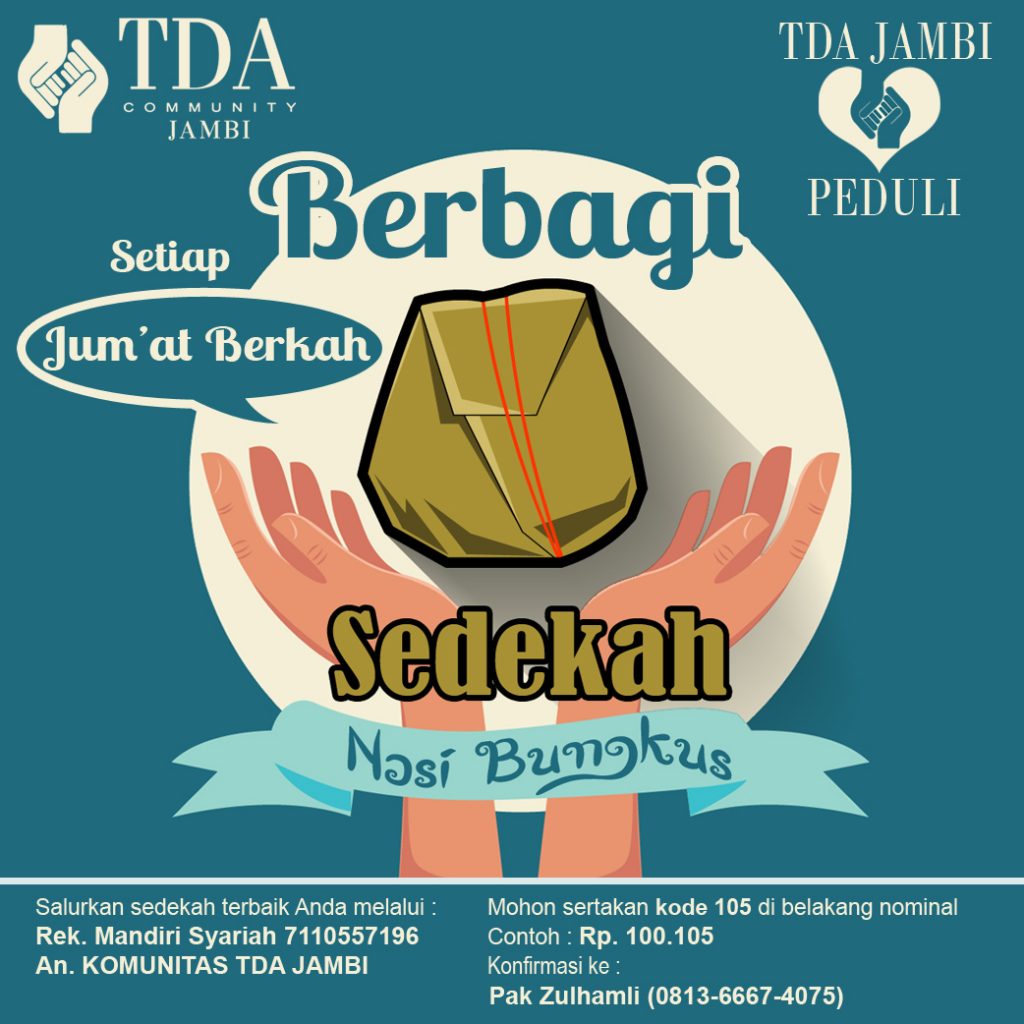 JUM’AT BERKAH ; SAATNYA MENEBAR KEBAHAGIAAN