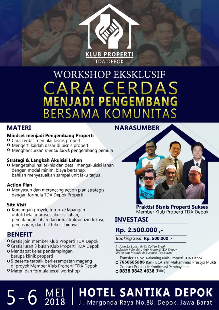 Workshop TDA Properti Depok
