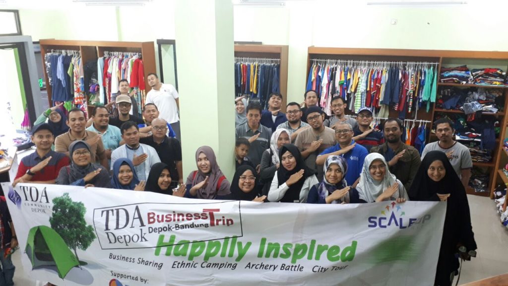 Happily Inspired Wisata Bisnis TDA Depok 2018