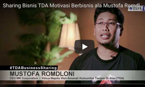 Sharing Bisnis ala Mustofa Romdloni