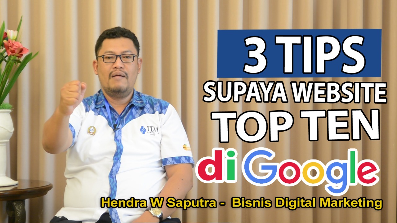 3 Tips Sukses Bisnis Online - TDA TV