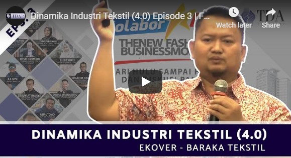 Dinamika Industri Tekstil (4.0) Episode 3 | FGD Fashion Komunitas TDA