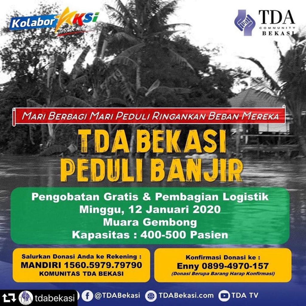 Pengobatan Gratis untuk Bayi, Balita, Lansia dan Masyarakat yang kurang Mampu di Muara Gembong