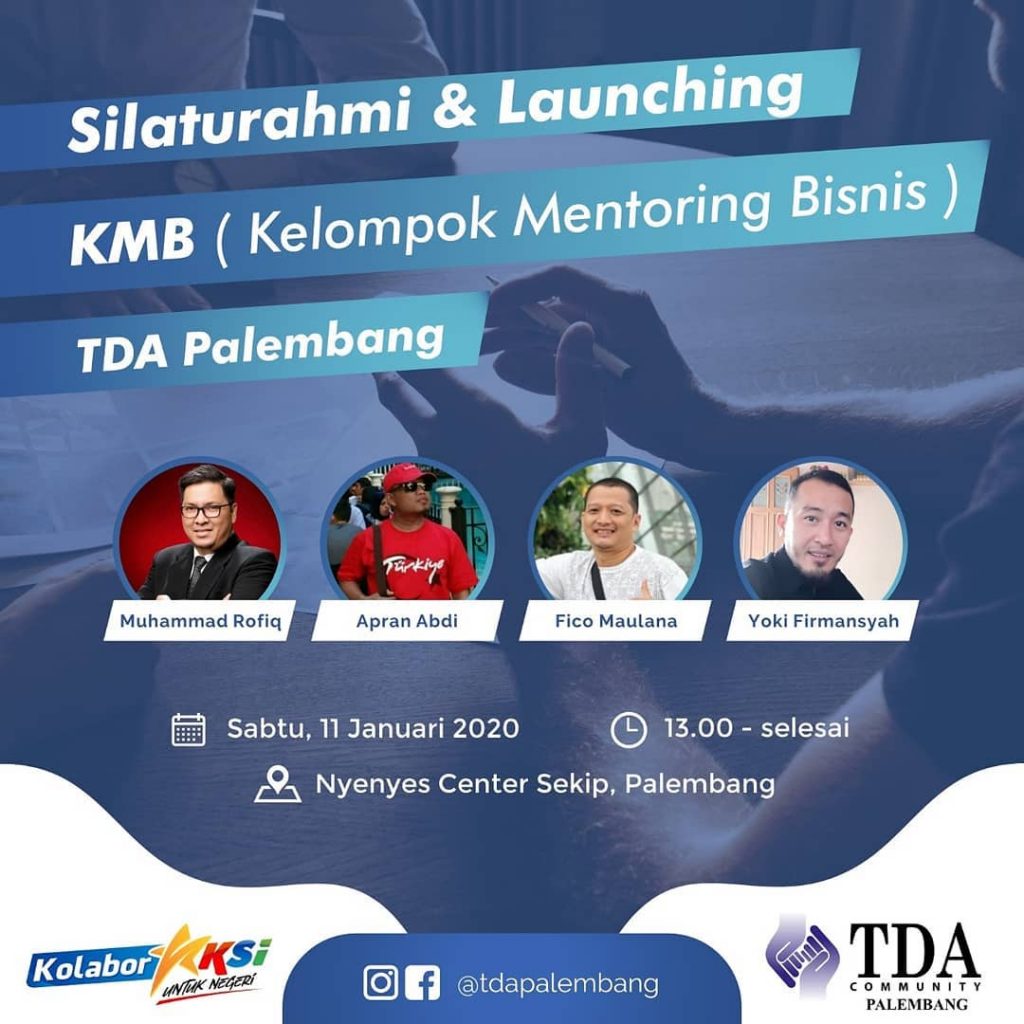 SILATURAHMI DAN LAUNCHING KMB TDA PALEMBANG