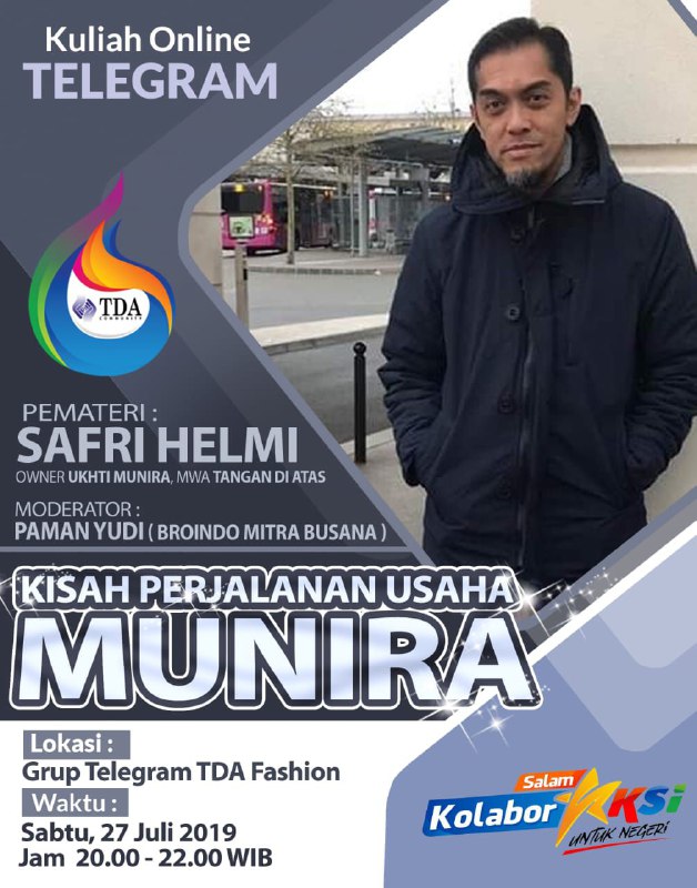 Kuliah Online dengan Safri Helmi - Munira