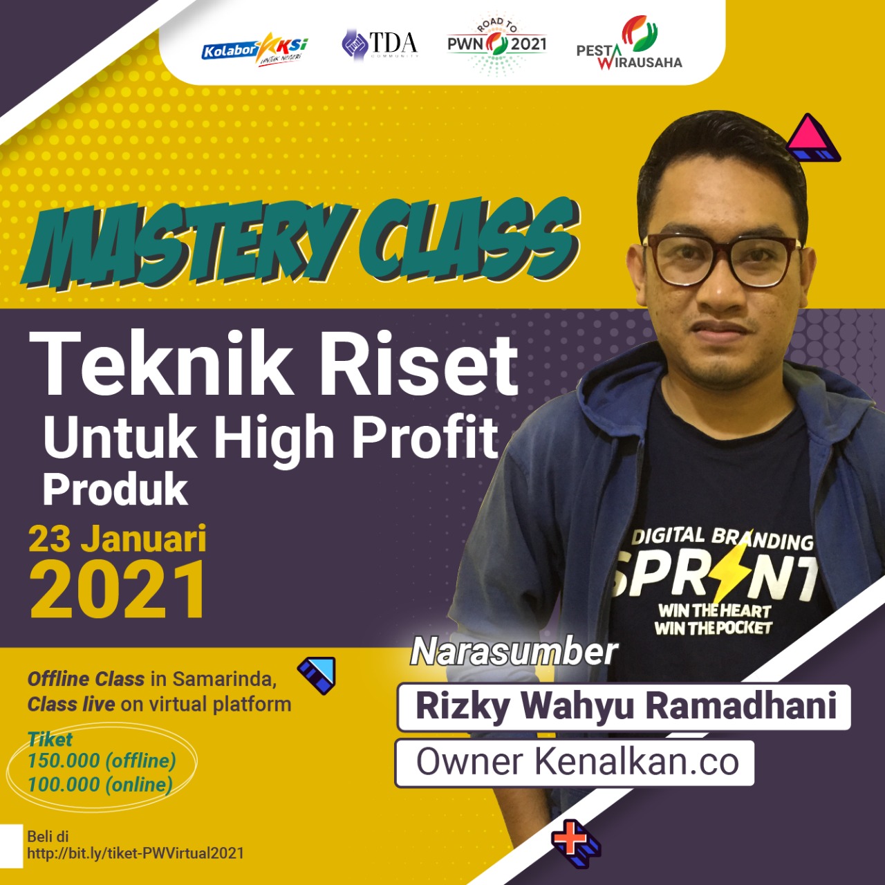 Mastery Class: Teknik Riset Untuk High Profit Product