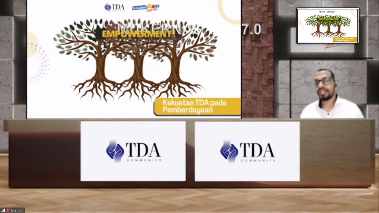 President TDA 7.0 Sebut Mukernas TDA 7.0 Usung Tagline Kolaboraksi Untuk Pemberdayaan